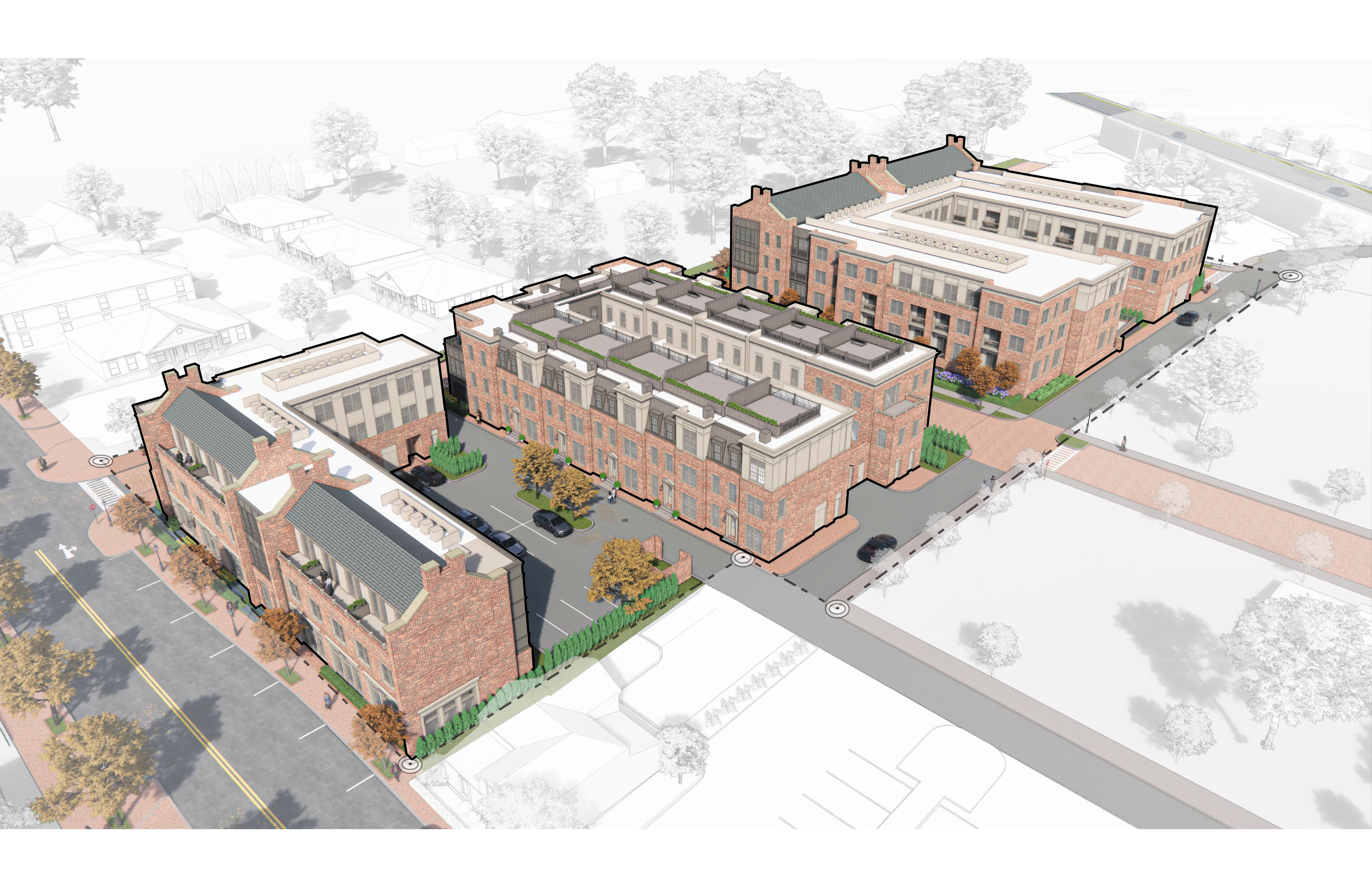 Site plan view